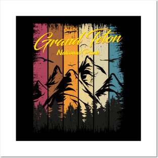 The Jackson Hole Exclusive Wyoming Mountains Lovers Posters and Art